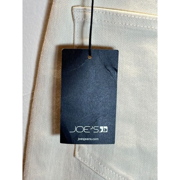 Joe's Jeans Women's Size 26 Cream Boyfriend Crop Jeans Five Pockets NWT - Picture 6 of 7